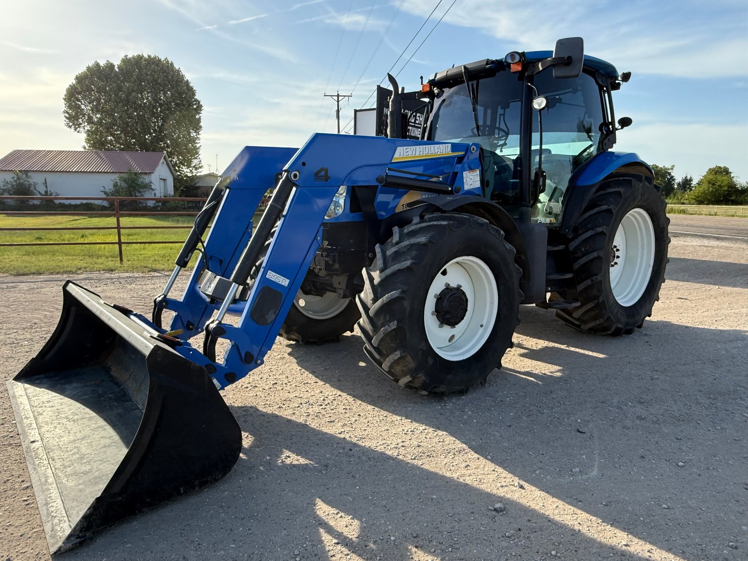 Image for New Holland T6050 Plus Ag Tractor SN: ZCBD07729