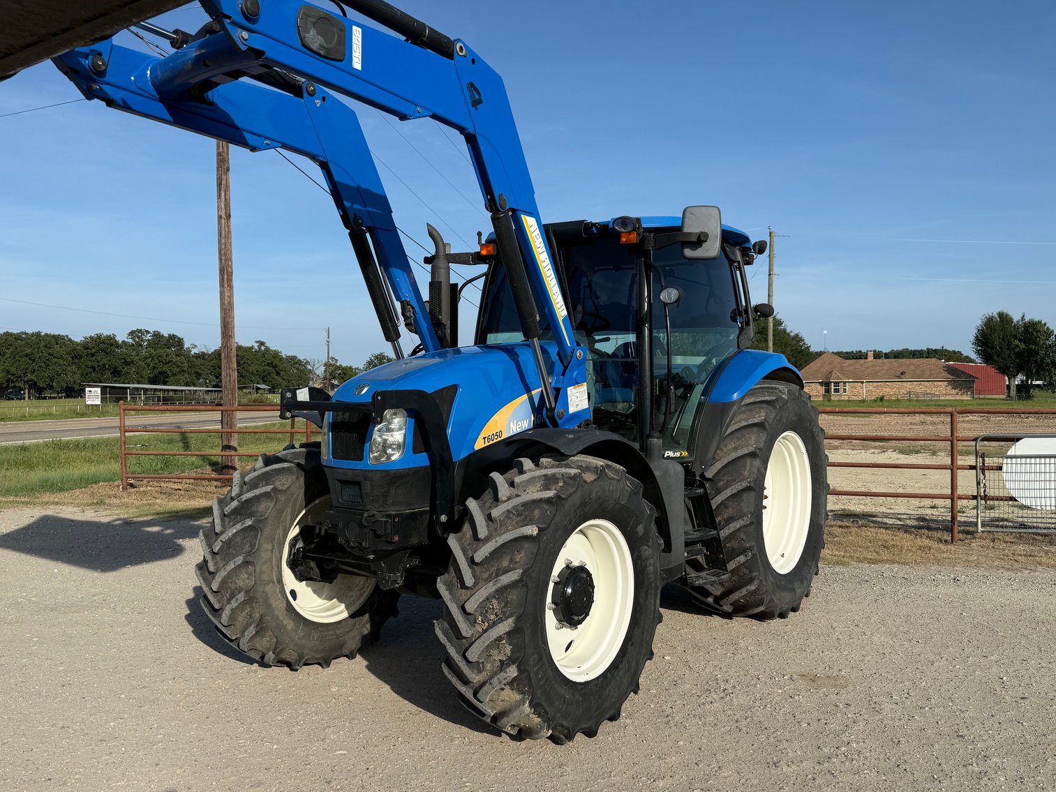 Image for New Holland T6050 Plus Ag Tractor SN: ZCBD07729