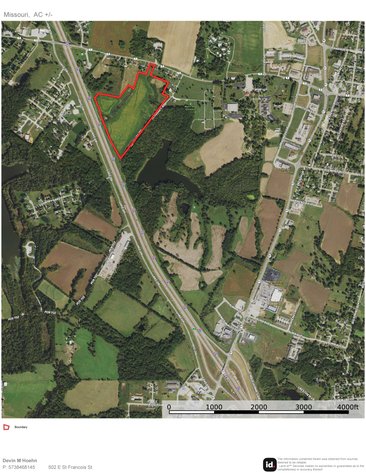 Image for 36.29 Acres M/L, Near I-55/W St Joseph St., Perryville MO 63775, MLS 23038778