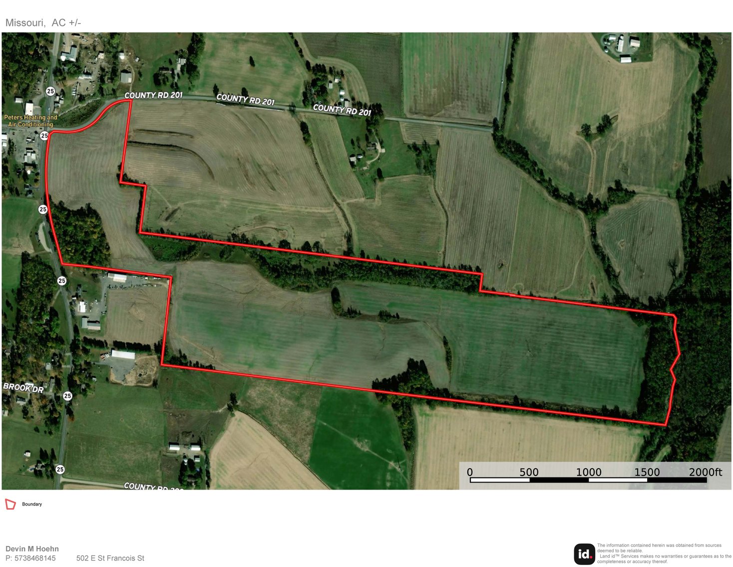 Image for Cape Girardeau County, 5709 Hwy 25 Gordonville, MO 63701, 126.77 Acres M/L