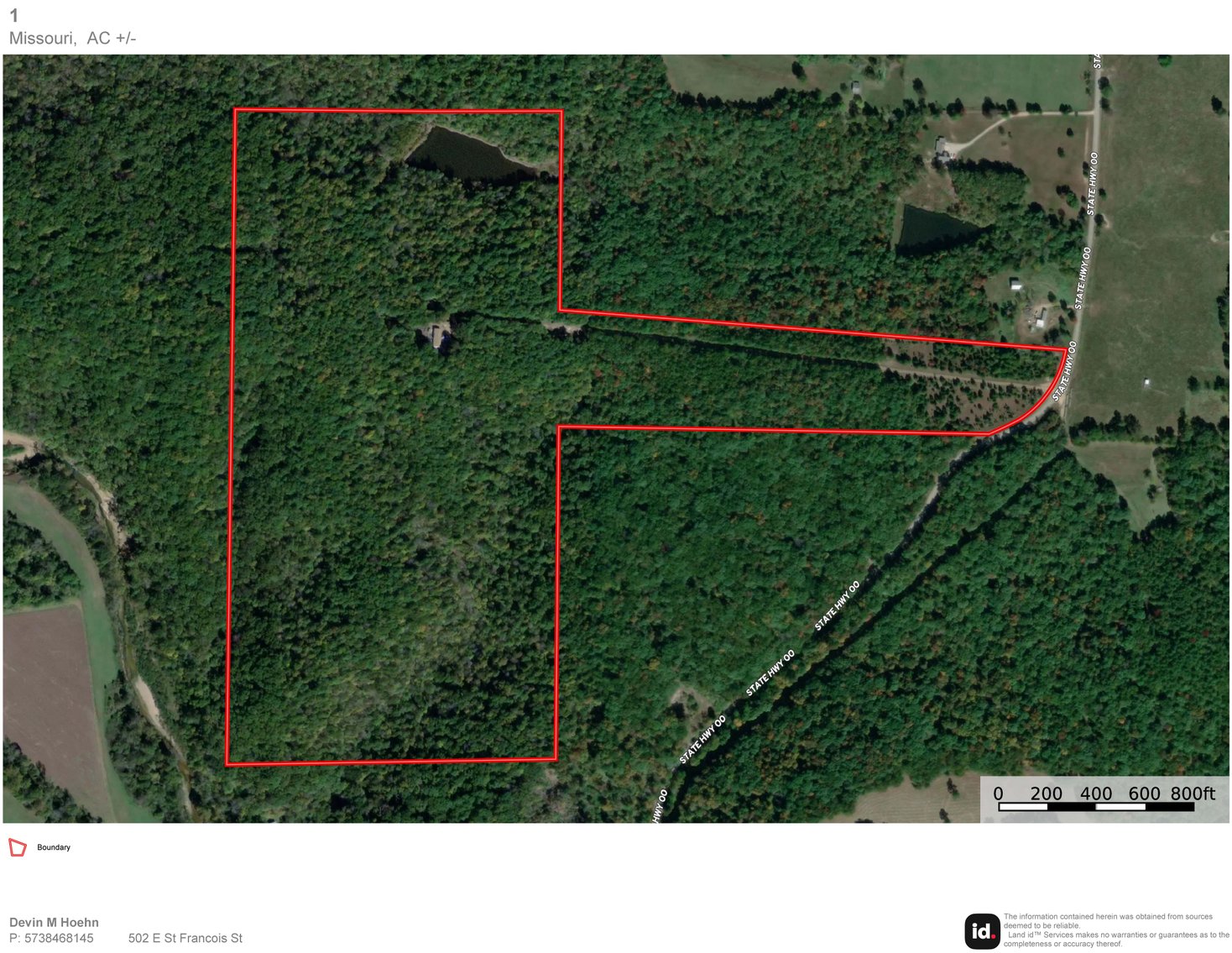 Image for 101.02 Acres M/L 23609 State Hwy OO, Marble Hill, MO 63764, MLS #26012337