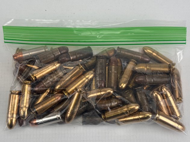 Image for Assorted 38 Auto Ammunition - 52 Rounds Total