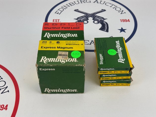 Image for Assorted Remington 20 Gauge Shells - 57 Shells Total
