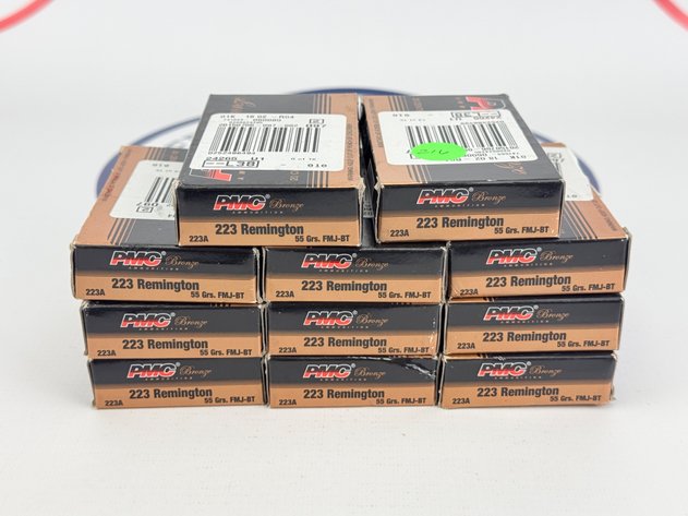 Image for PMC Bronze .223 REM Ammunition - 220 Rounds Total