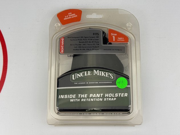 Image for Uncle Mike's IWB Holster - Size 1