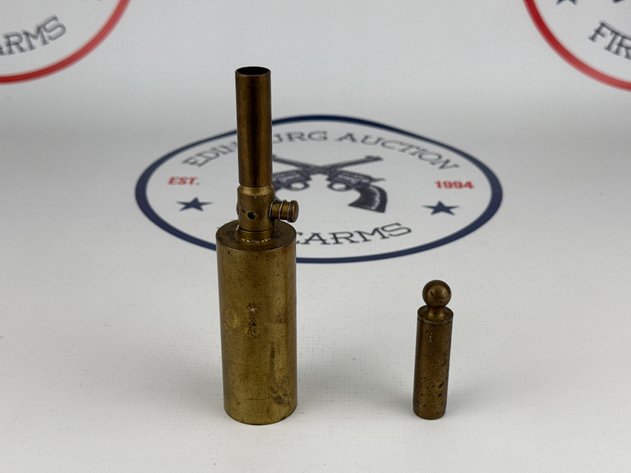 Image for Brass Powder Flask and Powder Measure