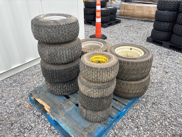 Image for D1. (12) Assorted misc mower/tractor tires