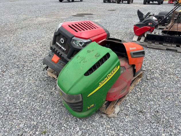 Image for D1. (6) Misc mower hoods