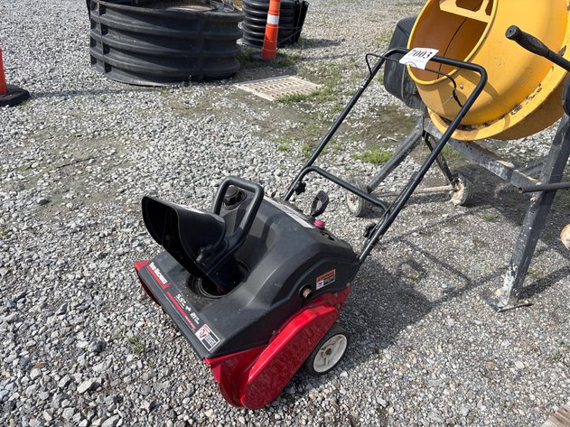 Image for D1. Yard machine 5.5 hp 21” clearing snow thrower