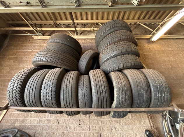 Image for (17) used various size tires