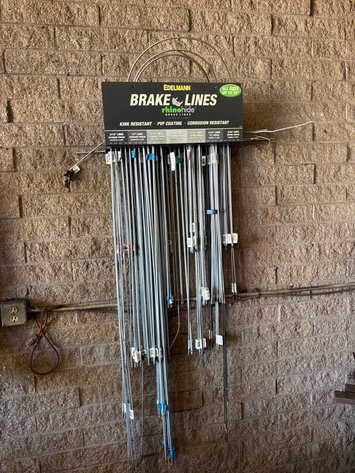 Image for Edelmann brake line rack with new brake lines