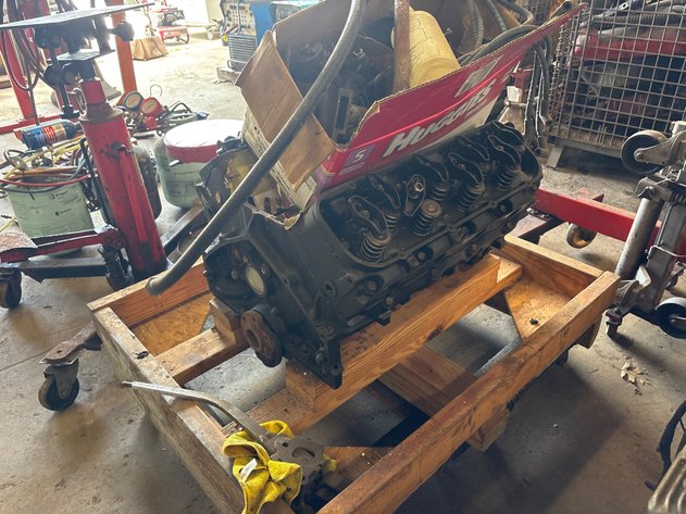 Image for 454 c.u. Big block engine and hurst shifter