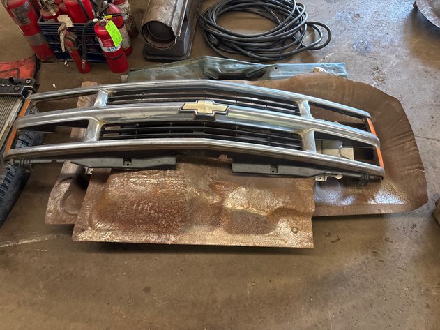 Image for Floor pans, chevy grill, chrome rear bumper, cam shaft