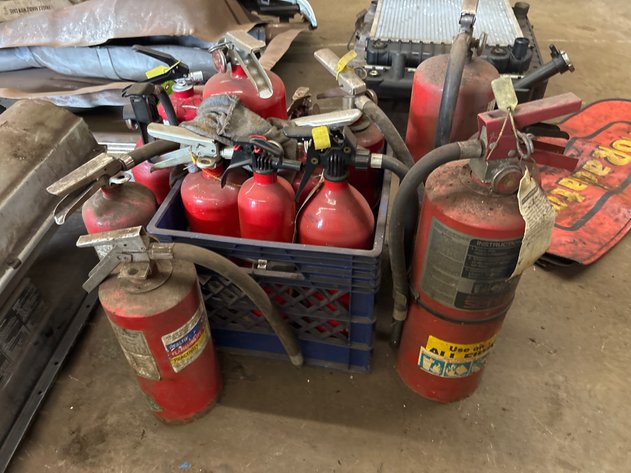 Image for (14) fire extinguishers