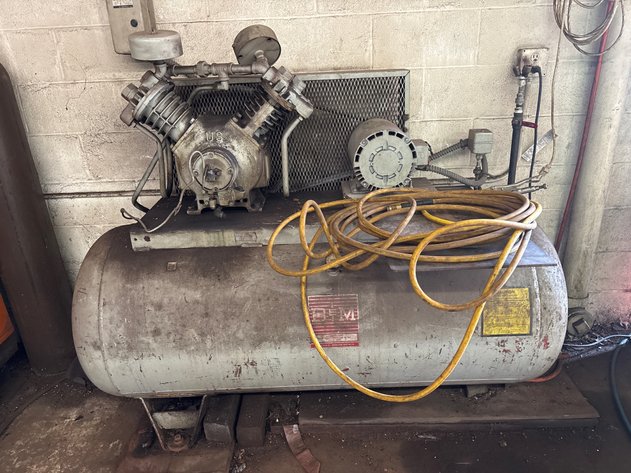 Image for B and M air compressor and air hose