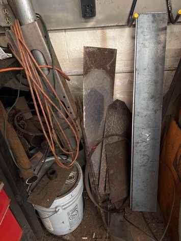 Image for Scrap steel plate, diamond plate, tubing