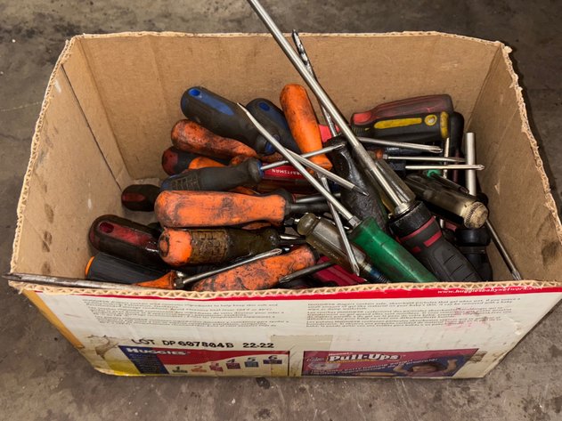 Image for Phillips, flat head, and torx screwdrivers
