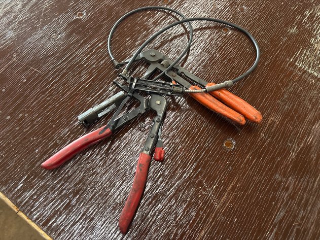 Image for (2) Spring clamp pliers