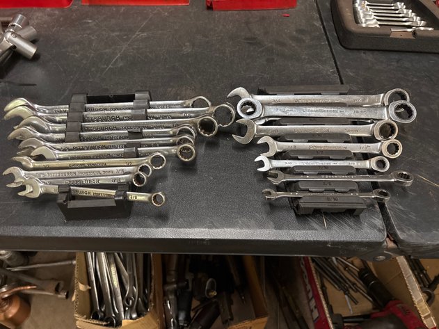 Image for (1) Pittsburgh SAE (10) pc and (1) Gearwrench (8) pc wrench sets