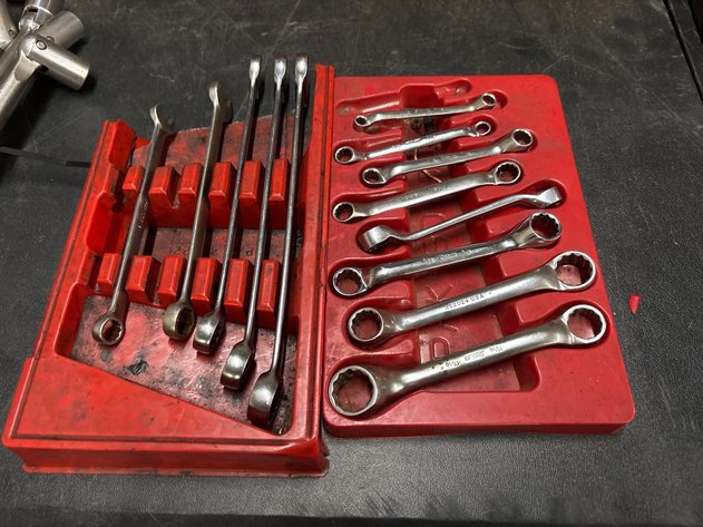 Image for Snap-on Double Box-End (8)pc Wrench Set and (5) Combo wrenches