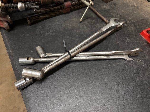 Image for Snap-on Flex-Head Open-End Wrenches (4)