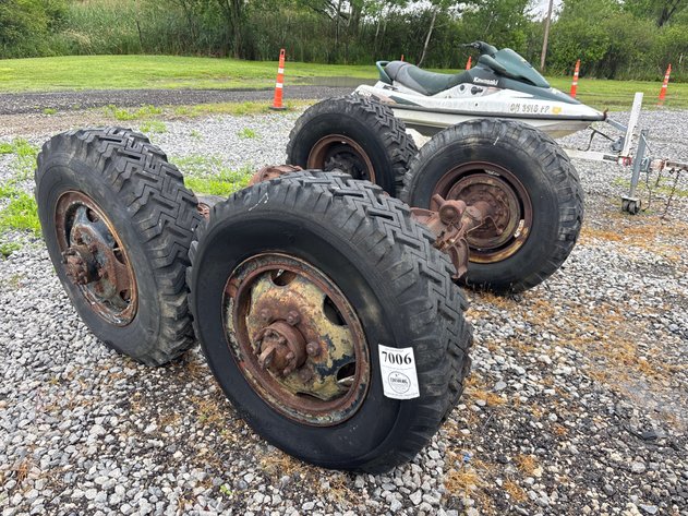 Image for Ln. (2) military truck axles