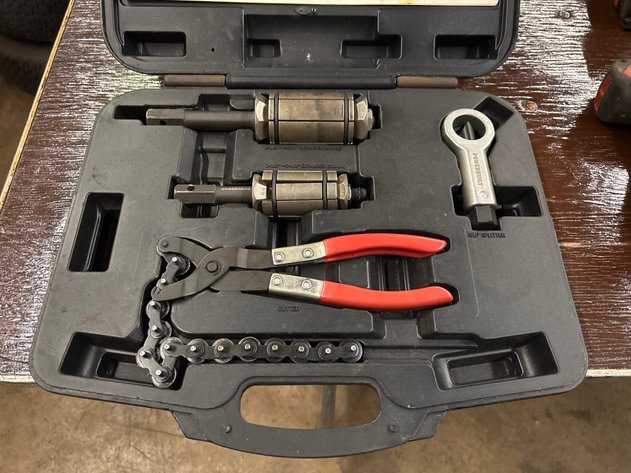 Image for Powerbuilt 4pc exhaust pipe tool set