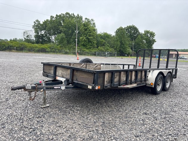 Image for 18’ tandem axle utility trailer