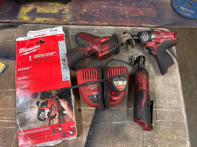 Image for Milwaukee M12 power tools
