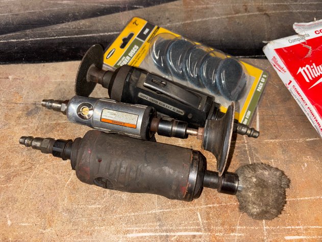 Image for (3) MAC Tools air grinder/ cut off tools