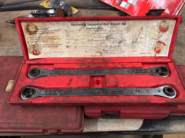 Image for Matco tools Serpentine wrench, screwdriver bit set, brake service kit