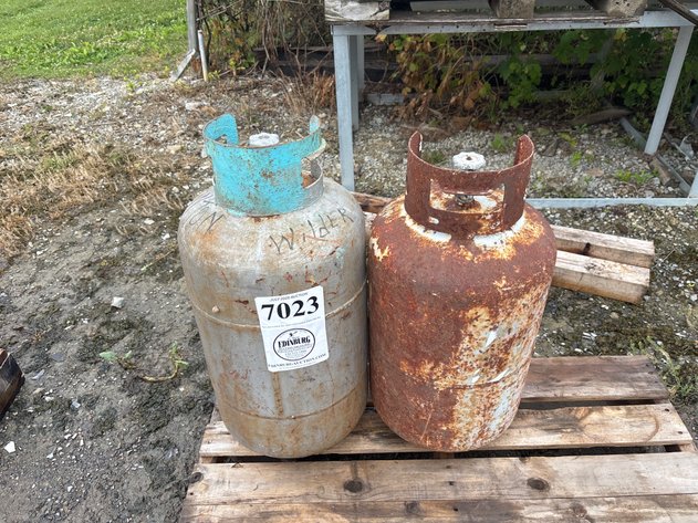 Image for D1. (2) propane tanks