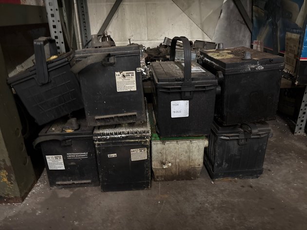 Image for (8) auto battery cores