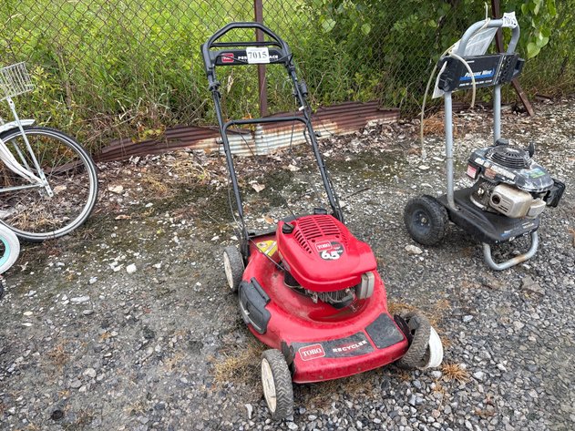 Image for D1. Toro 6.5 hp push mower