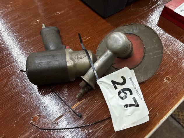 Image for (1) Ingersoll Rand impact & (1) Central Pneumatic angle grinder