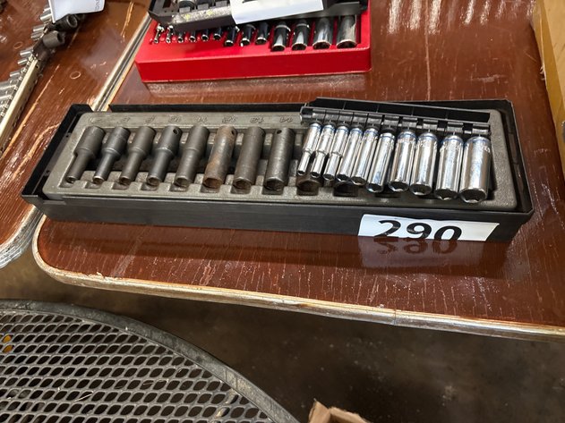 Image for ICON metric impact socket set and metric deep well socket set