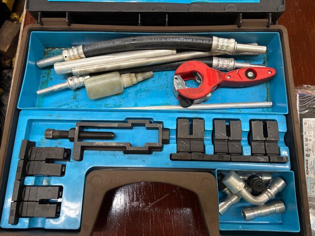 Image for Aluminum a/c line repair kit