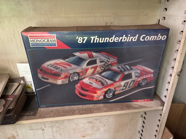 Image for (3) Ford Thunderbird NASCAR Model Kits