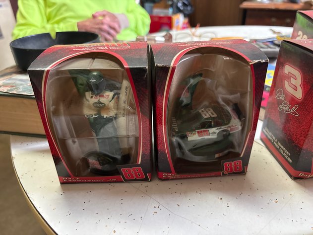 Image for (2) TREVCO NASCAR Dale Earnhardt Jr. Ornaments