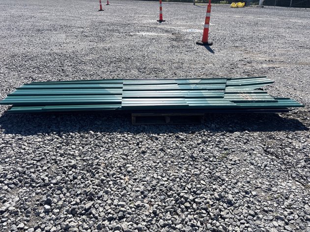 Image for Ln. Misc pieces Sheet metal roofing (colors green&black)