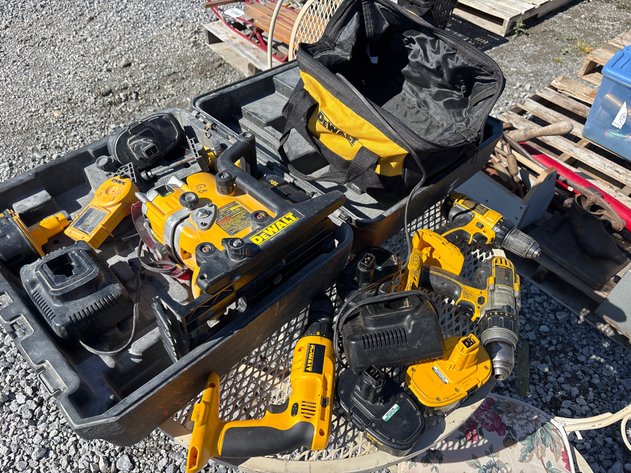 Image for D1. Dewalt 18v power tools, batteries, and chargers