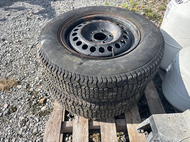 Image for D1. (2) wintermaster plus p205/75r15 tires