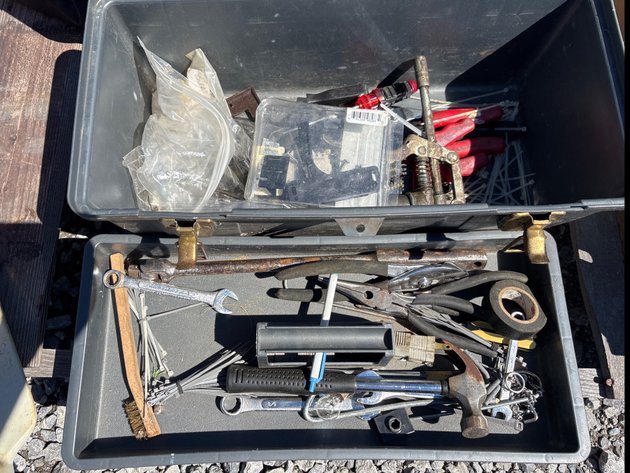 Image for D1. Tool box with tools
