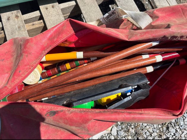 Image for D1. Wilson croquet set in bag