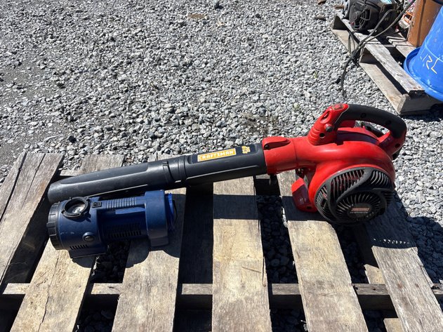 Image for D1. Craftsman 25cc Blower and 12 volt tire inflato