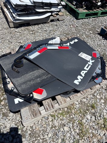 Image for D1g. Mack truck mud flaps