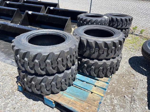 Image for E1p. new 10-16.5 skid steer tires
