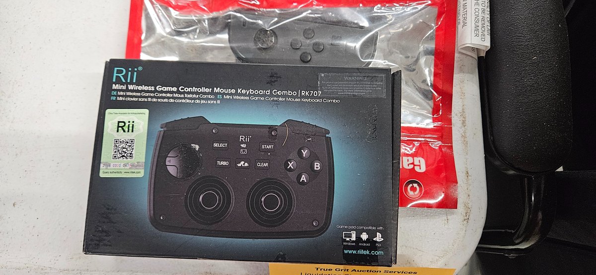 Rii RK707 Mini Wireless Game Controller Mouse Keyboard Combo