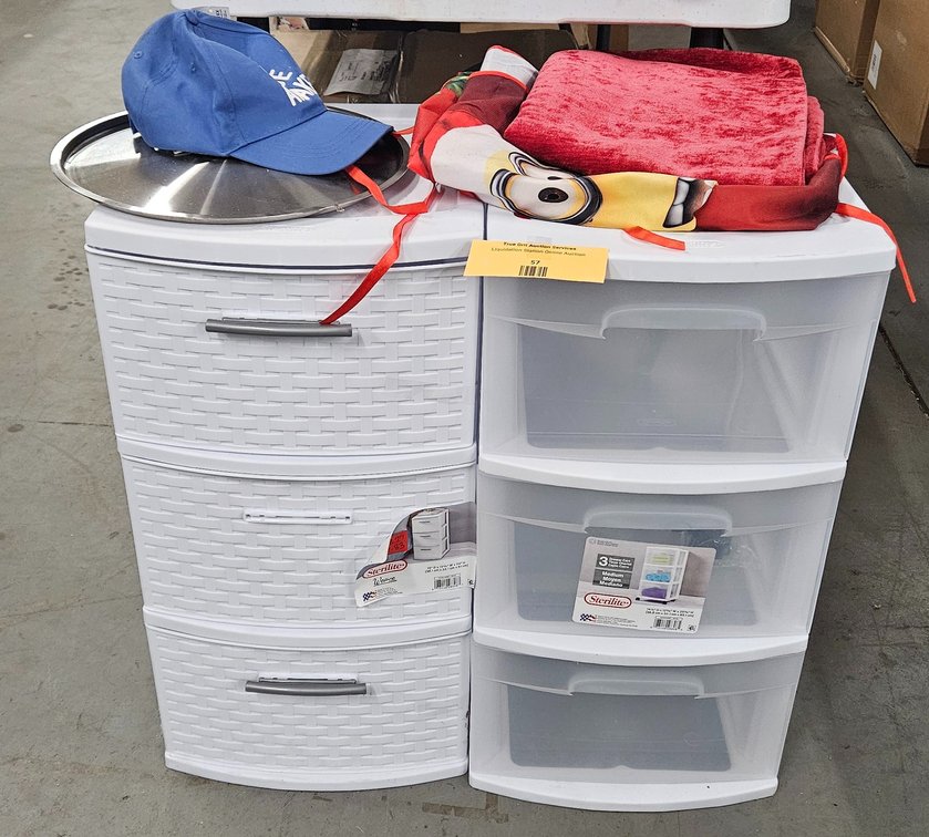 Plastic Storage Carts, Stainless Steel Lid, and More