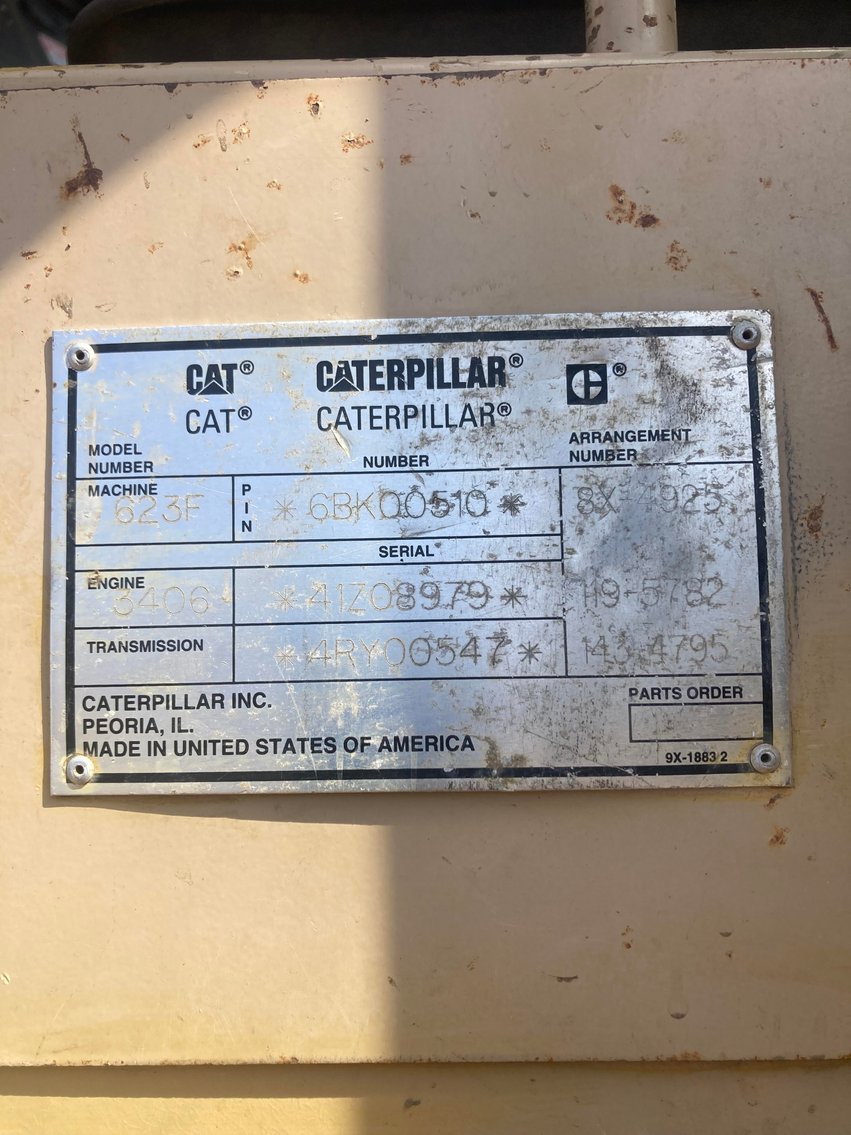 Image for 1998 Caterpillar 623F